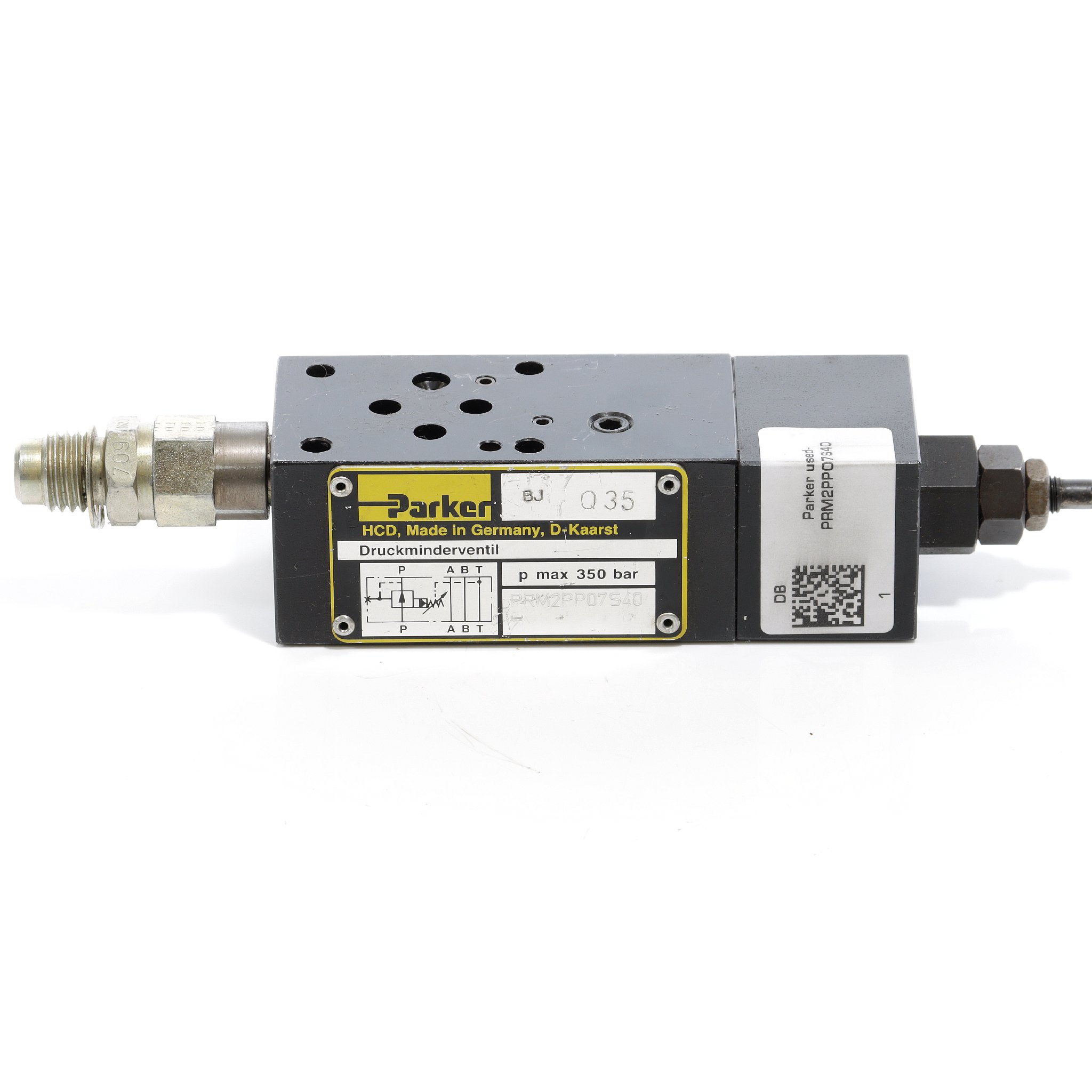 Pressure control valves  Used